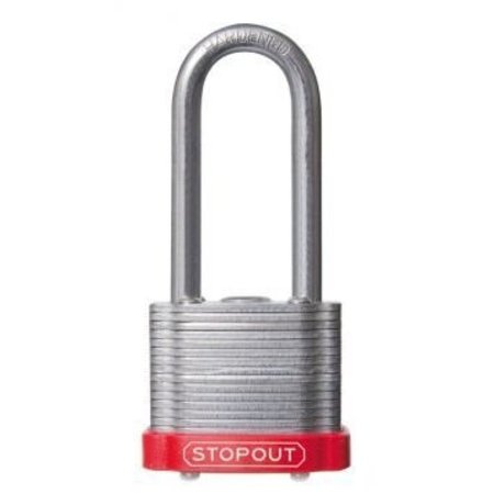ACCUFORM STOPOUT LAMINATED STEEL PADLOCKS KDL968RD KDL968RD